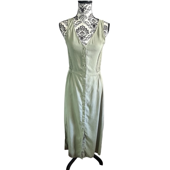 CLOTH & STONE Matcha Green Maxi Dress - Picture 2 of 10
